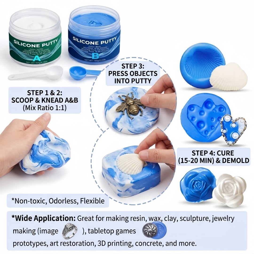 Silikon-Knetmasse für Formenba – Candle Making Things Bewertung und Preis