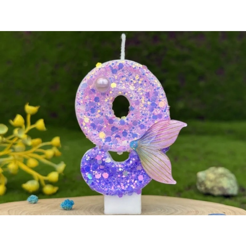 Glitzernde Lila Farbverlauf Me – Candle Making Things Bewertung und Preis