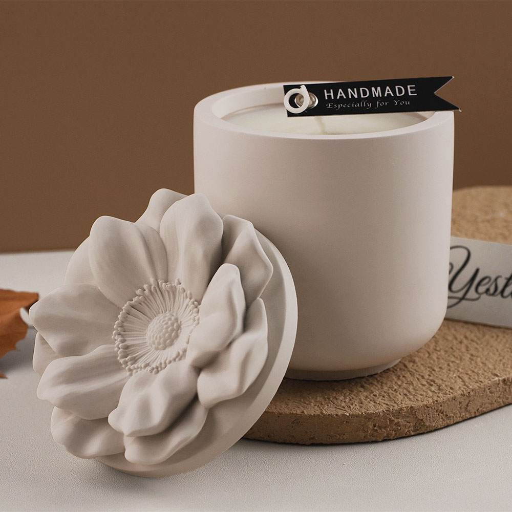 Sonnenblumen-Aufbewahrungsbox, – Candle Making Jars With Lids Bewertung und Preis