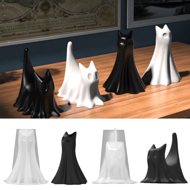 Geisterkatze Halloween Desktop – Candle Making Things Bewertung und Preis