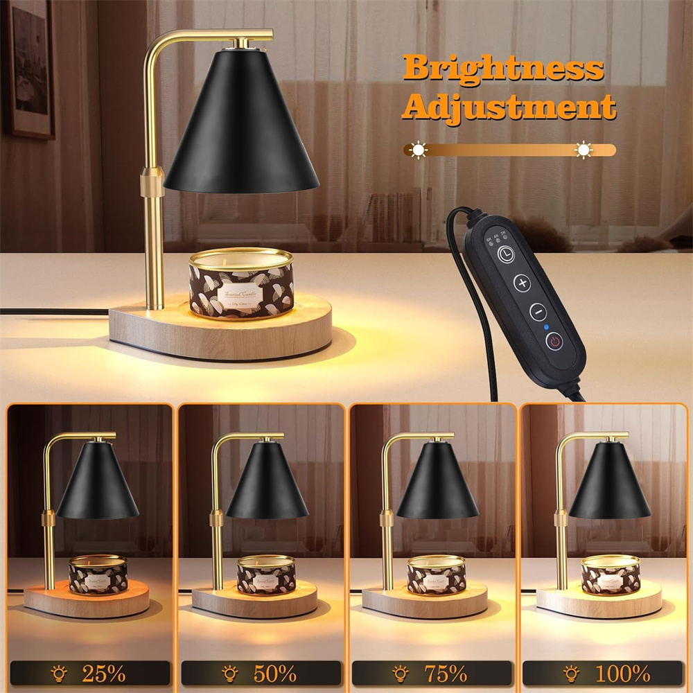 Schwarze Kerzenwärmerlampe mit – Candle Making Things Bewertung und Preis