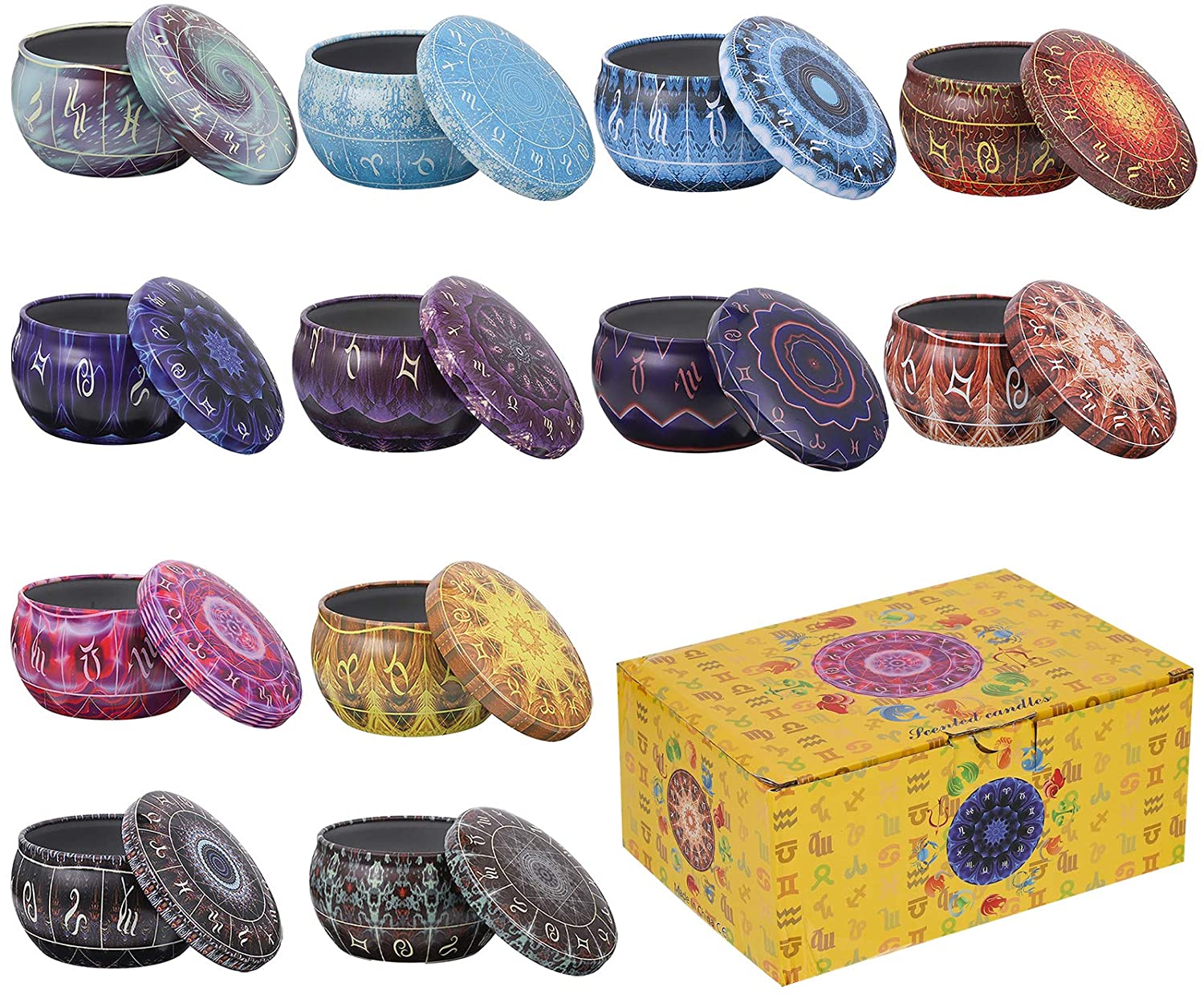 12er-Pack Kerzendosen, runde K – Candle Making Jars With Lids Bewertung und Preis