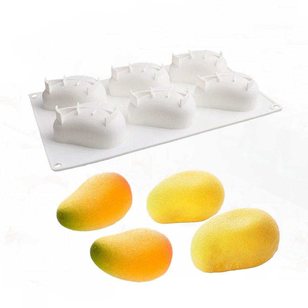 6-fach Mango-förmige Kuchenfor – Candle Making Things Bewertung und Preis