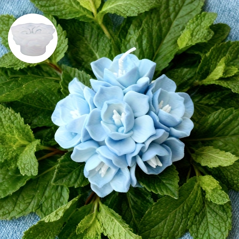 1 Silikonform für Hortensienke – Candle Making Things Bewertung und Preis