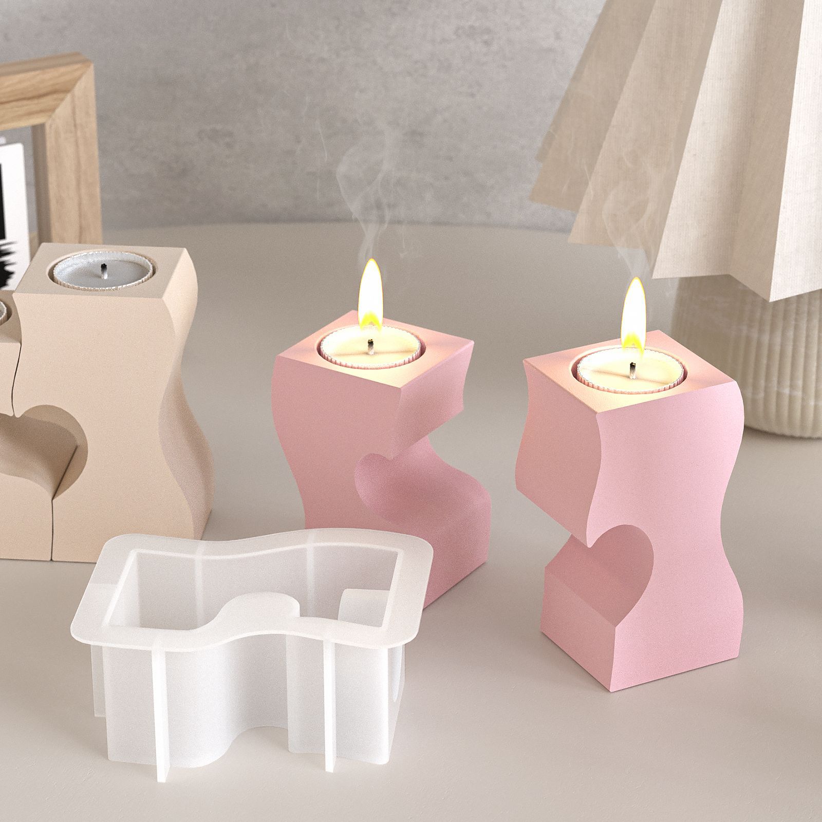 S Herz Kerzenständer Silikon F – Candle Making Things Bewertung und Preis