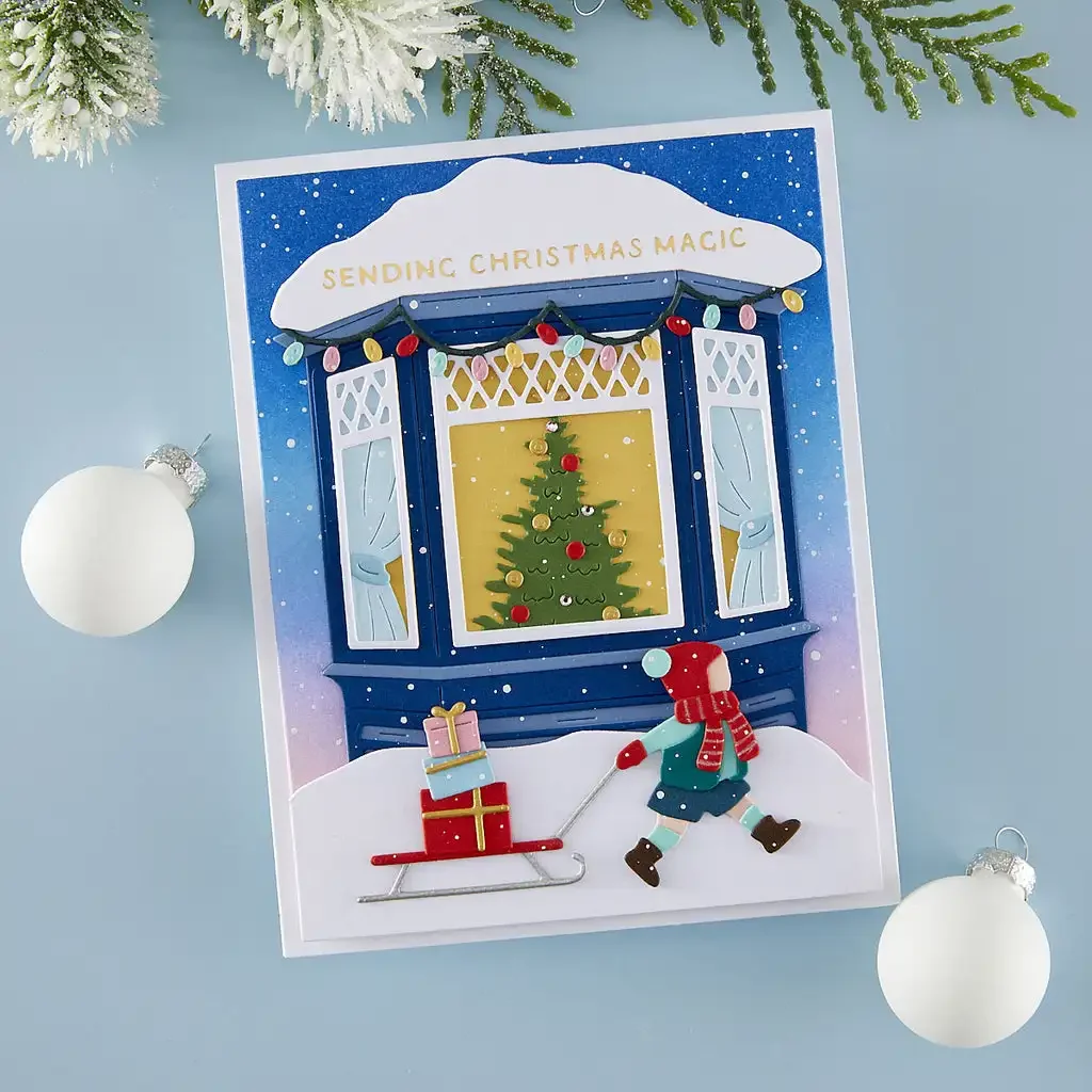 Weihnachten, Schnee, Tag, Freu – Kraft Box Candle Bewertung und Preis