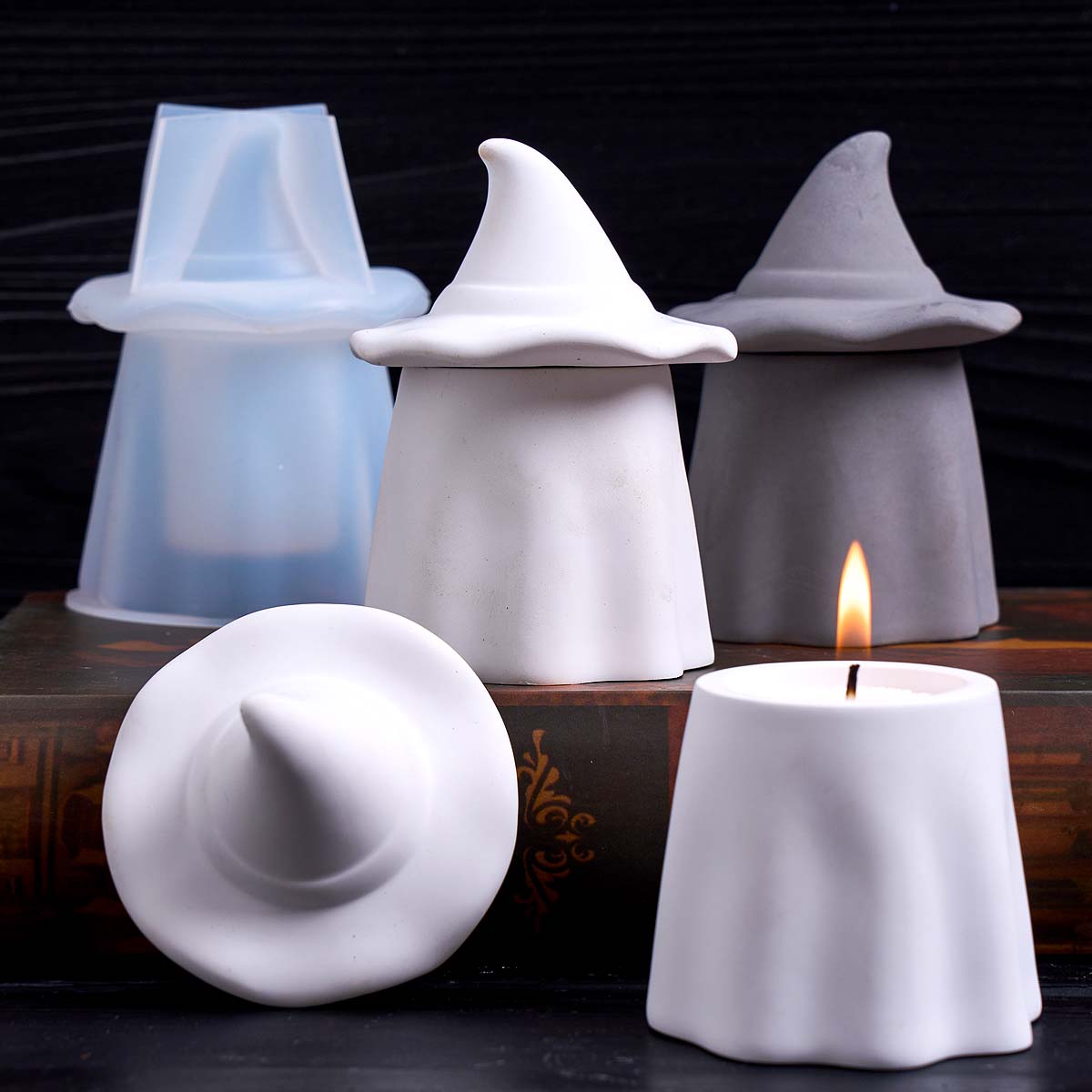 Ghost Wizard Kerze Glas Siliko – Candle Making Jars With Lids Bewertung und Preis