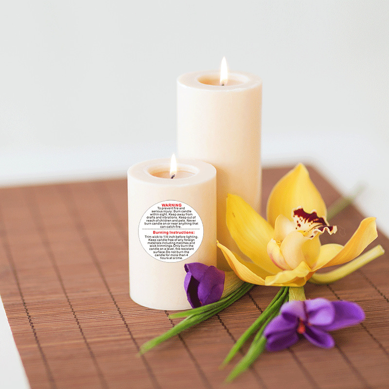 100–500 Stück 2,5 cm englische – Candle Warning Label Bewertung und Preis
