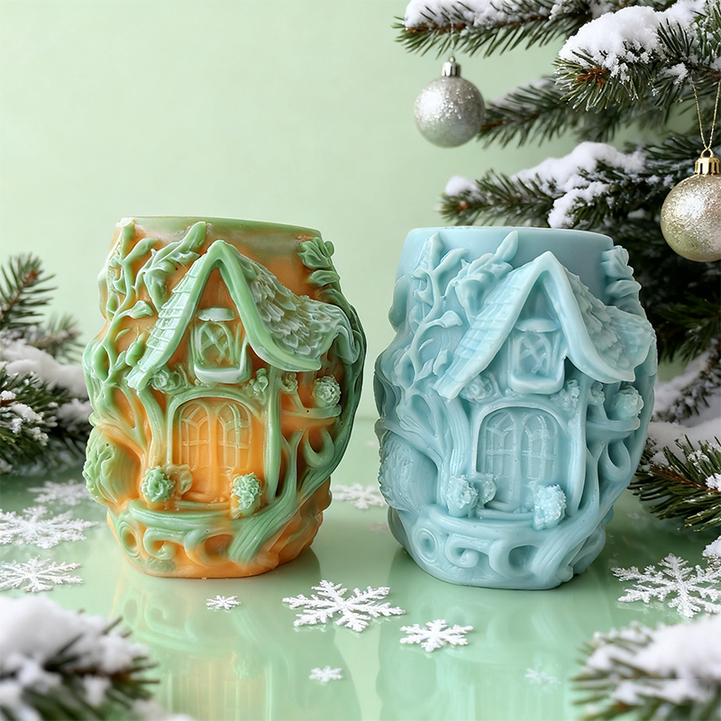 Relief Säule Haus Form Silikon – Candle Making Vinings Bewertung und Preis