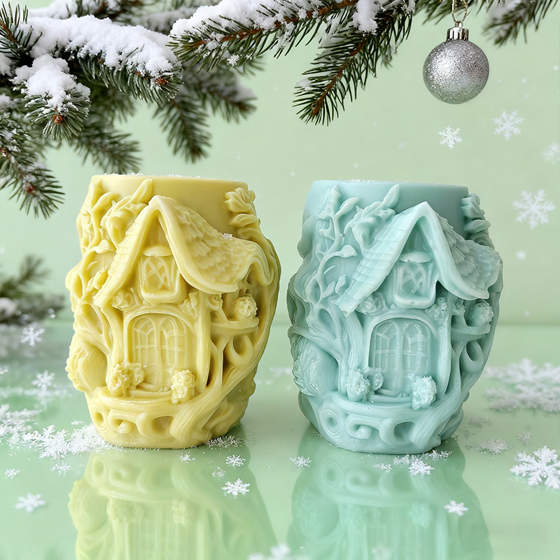 Relief Säule Haus Form Silikon – Candle Making Vinings Bewertung und Preis