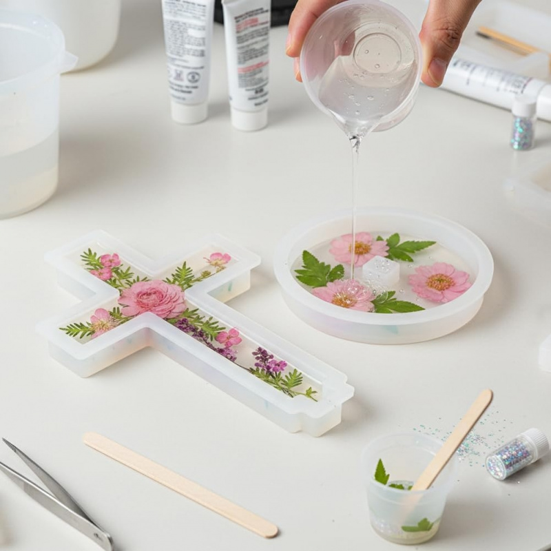 Zwei Silikonformen mit einer B – Candle Making Things Bewertung und Preis