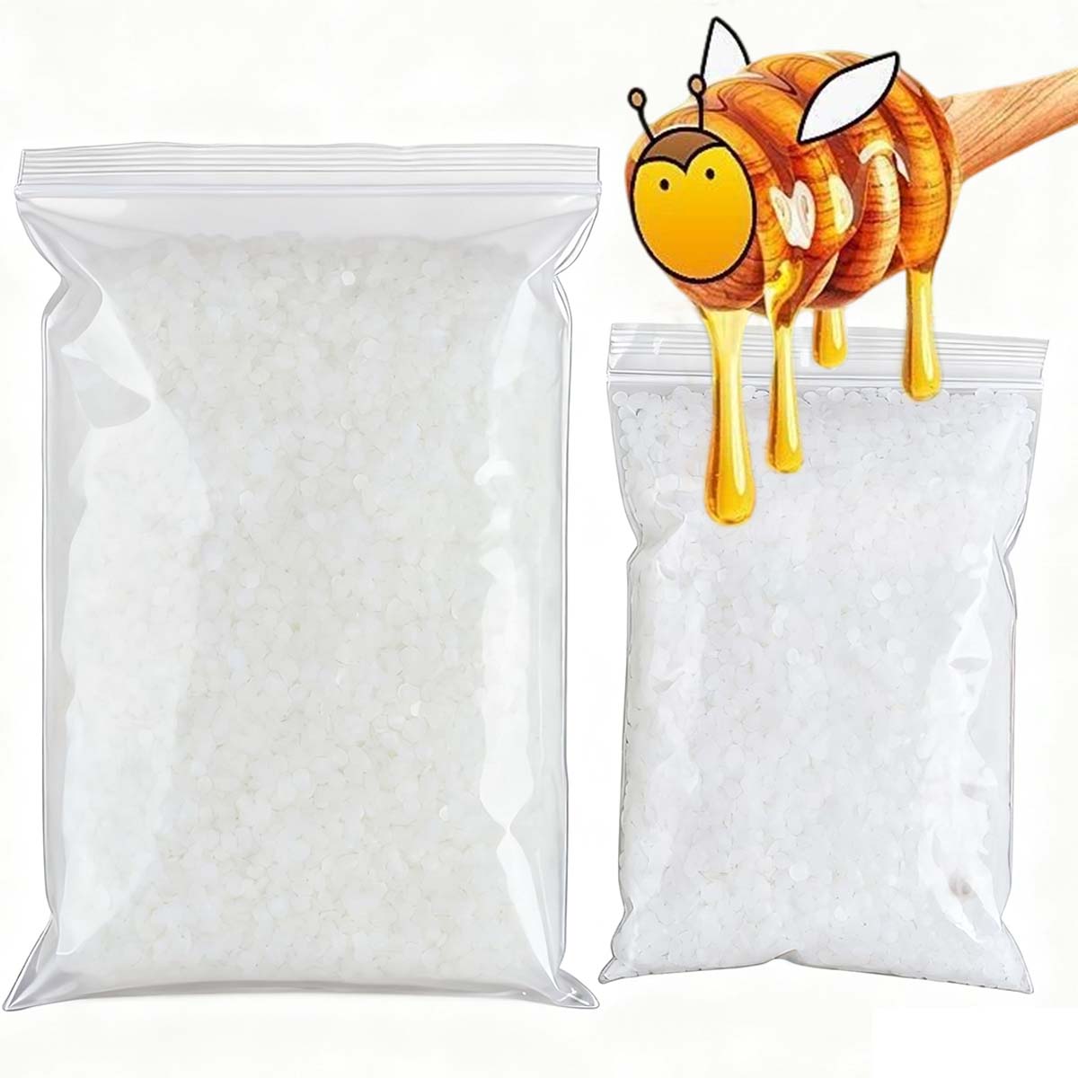 200g-1000g Weißes Bienenwachs  – Candle Making Los Angeles Bewertung und Preis