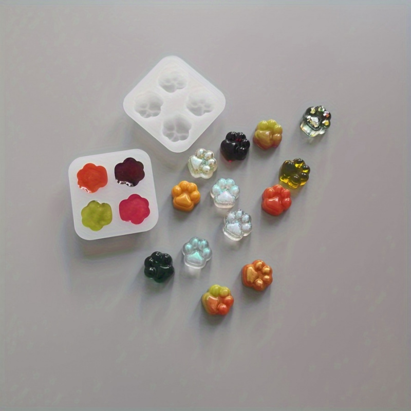 1Set Silikonformen mit Katzenp – Candle Making Things Bewertung und Preis