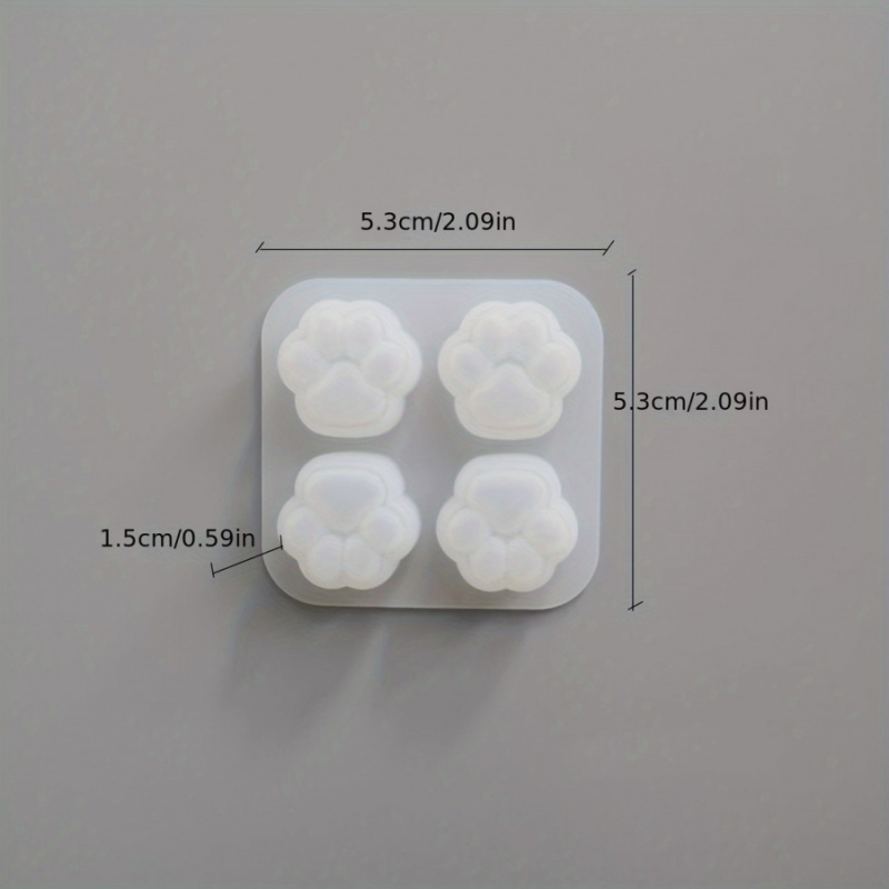 1Set Silikonformen mit Katzenp – Candle Making Things Bewertung und Preis