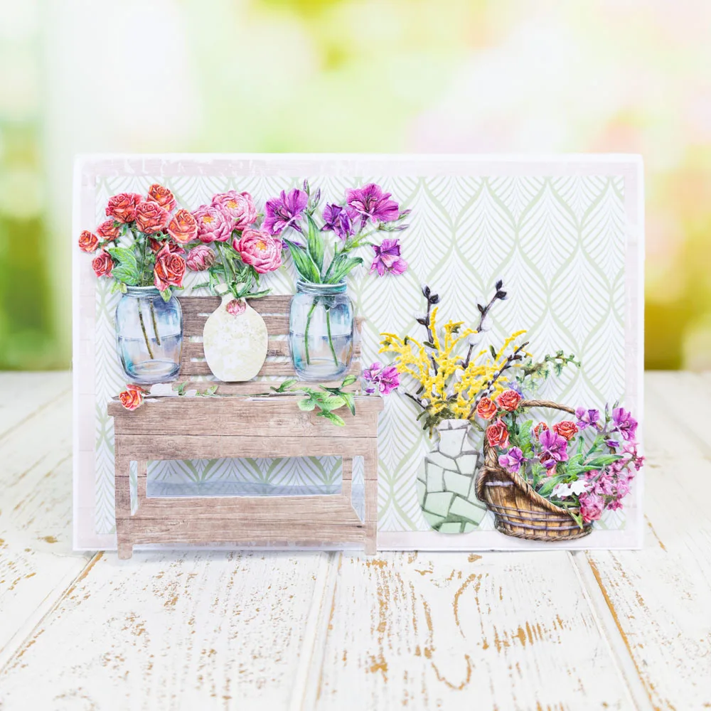 Eine Blumenranken-Metallstanzf – Candle Making Vinings Bewertung und Preis