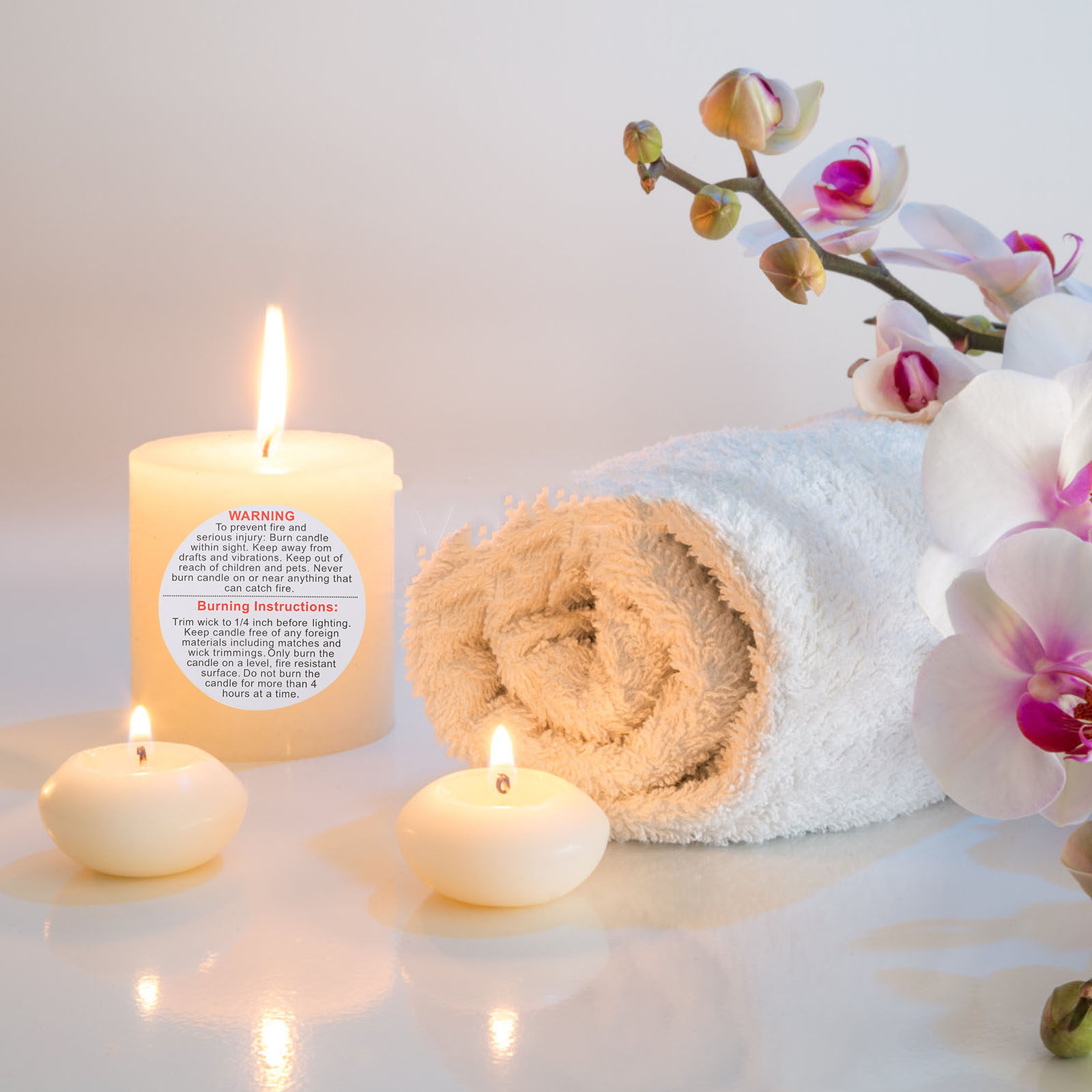 Warnetiketten Runde Selbstkleb – Candle Warning Label Bewertung und Preis
