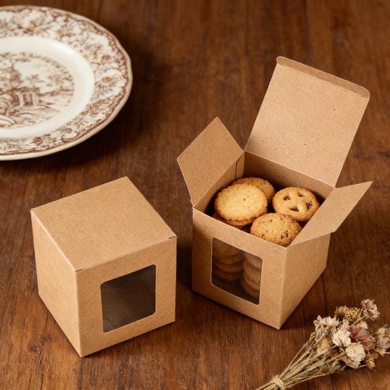 Braune Kraftpapier-Schachteln  – Kraft Box Candle Bewertung und Preis